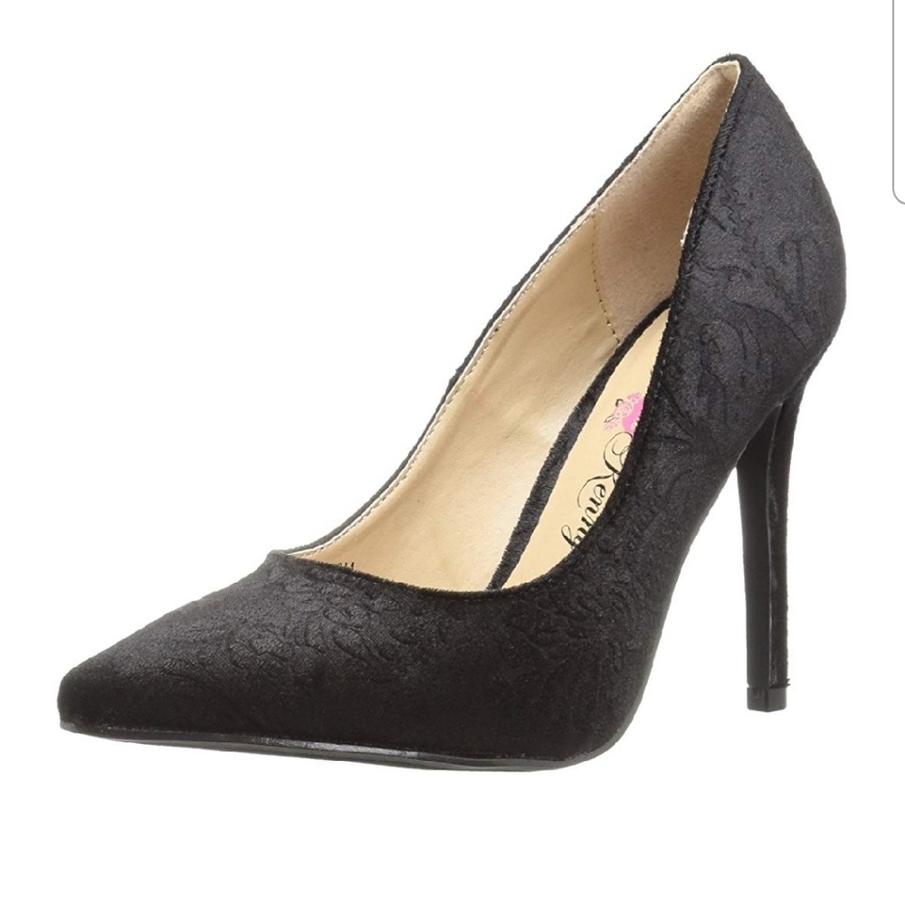 Penny loves Kenny faux velvet stilettos